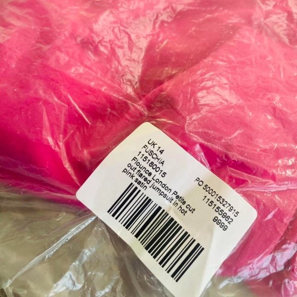 ASOS - Flounce London cut out flared jumpsuit (PETITE) - Picture 3 of 3